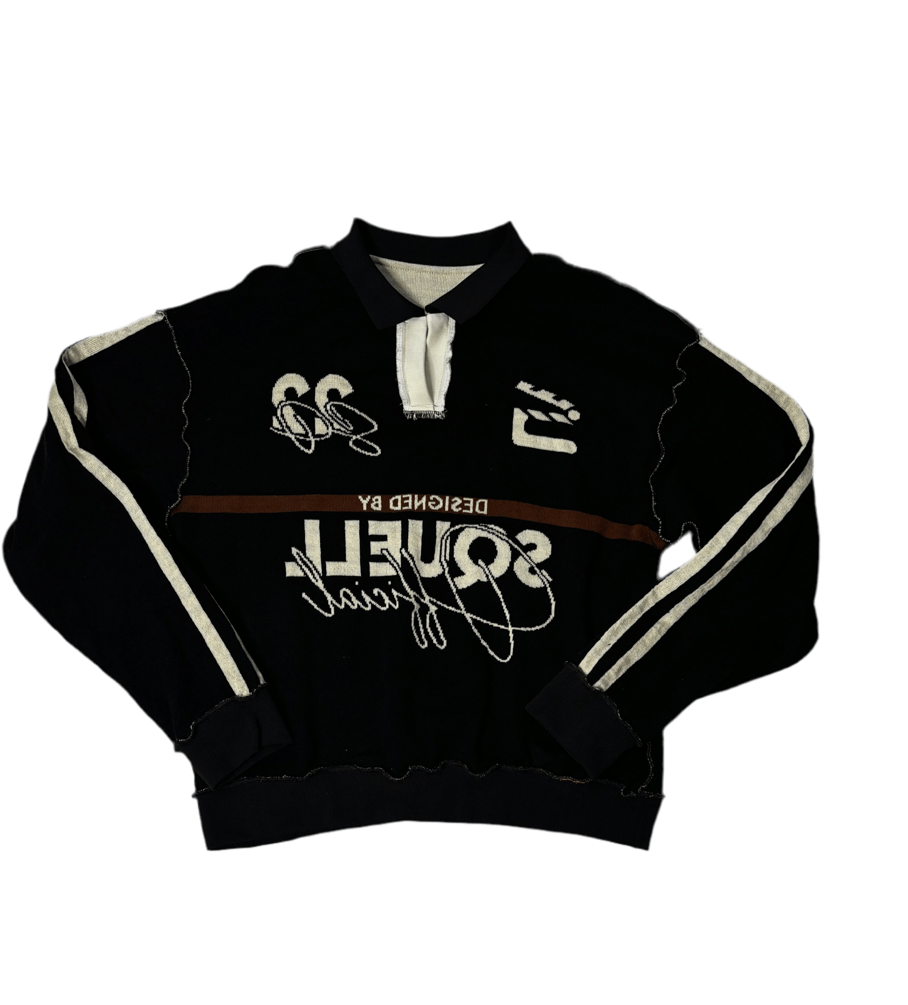 CC Polo ( reverse long sleeve ) - DesignedBySquell - CC Polo ( reverse long sleeve )DesignedBySquell