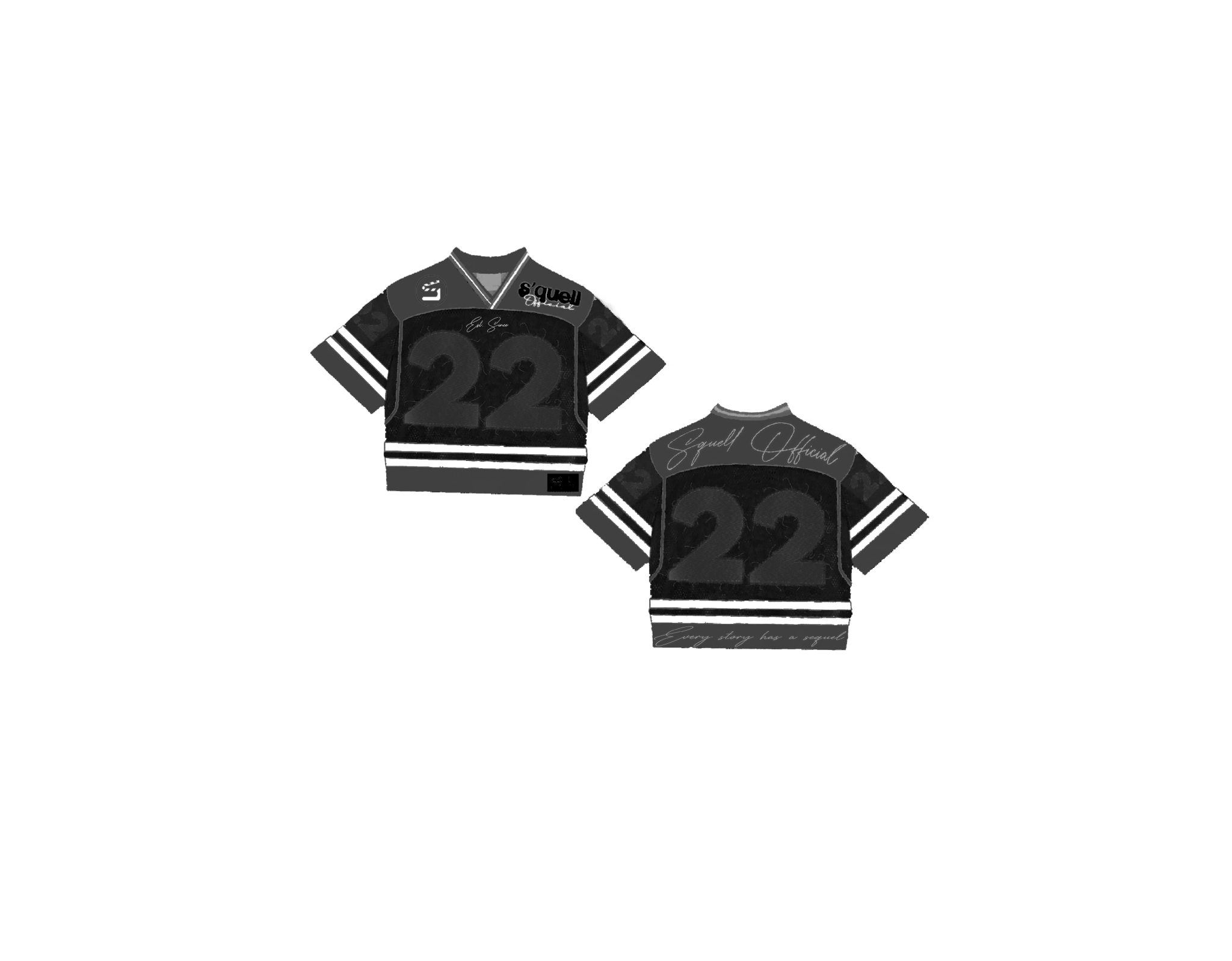 Legacy jersey ( Black ) - DesignedBySquell - Legacy jersey ( Black )DesignedBySquell