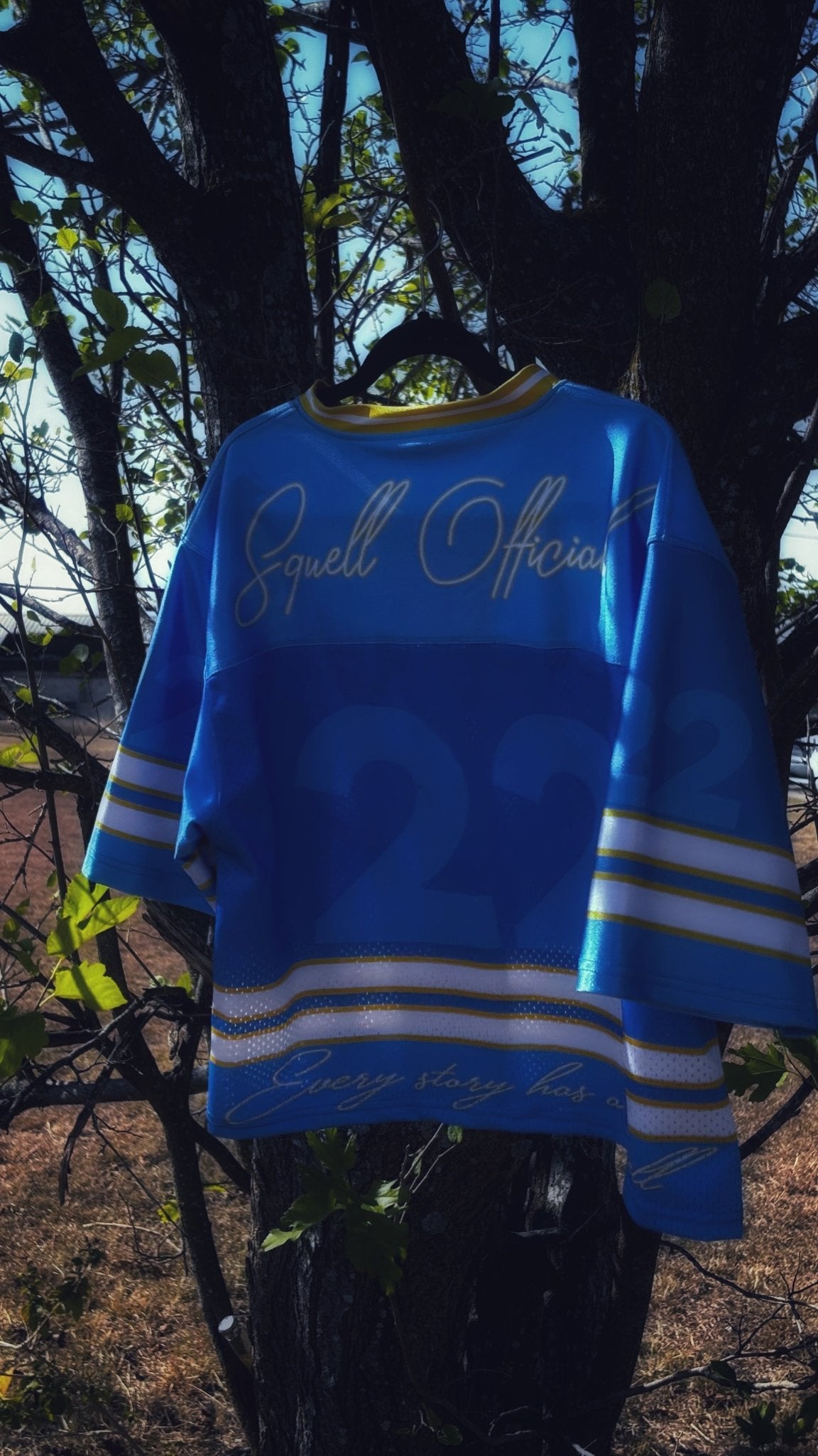 Legacy Jersey ( Blue ) - DesignedBySquell - SLegacy Jersey ( Blue )Squell Official