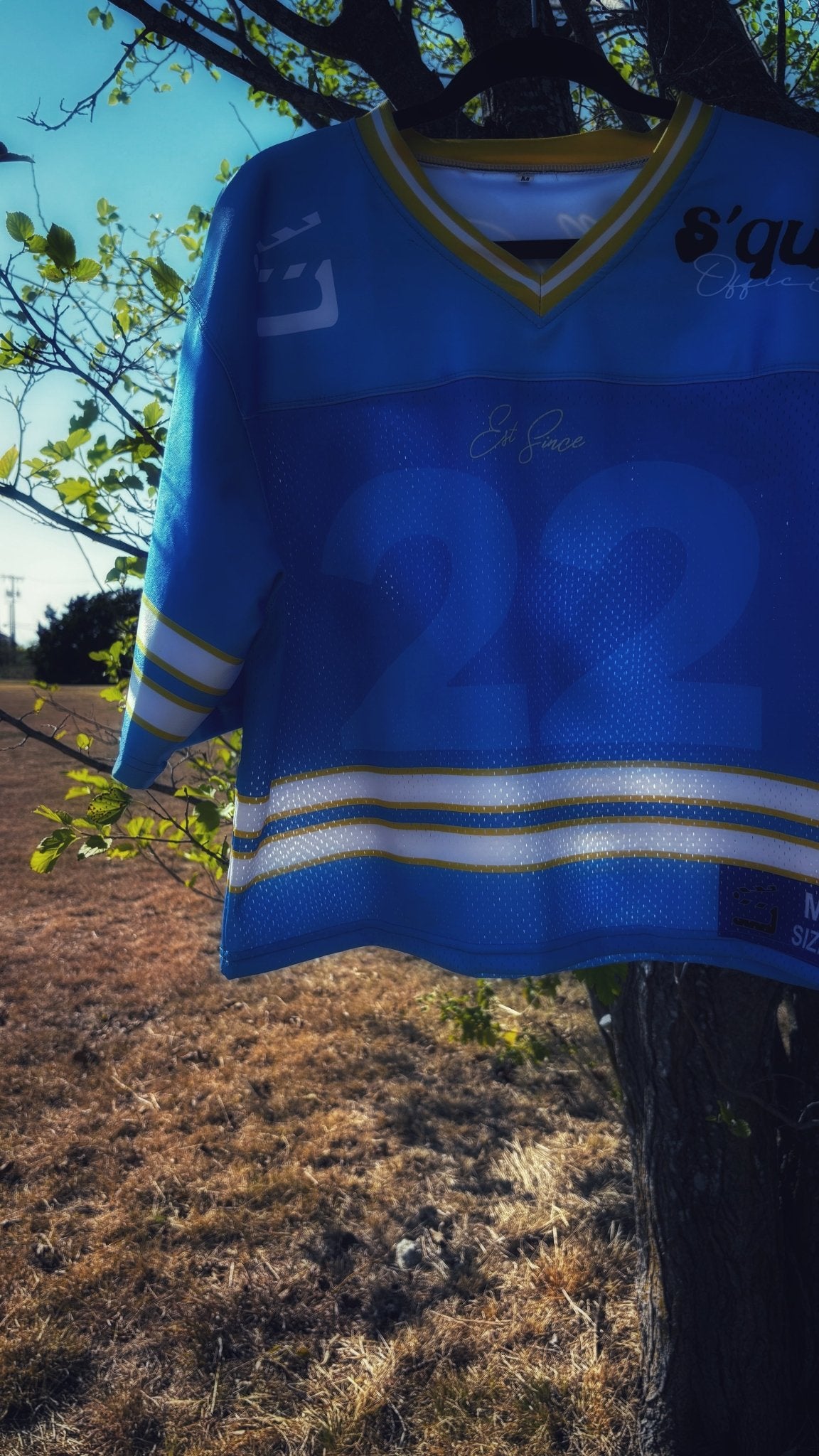 Legacy Jersey ( Blue ) - DesignedBySquell - SLegacy Jersey ( Blue )Squell Official