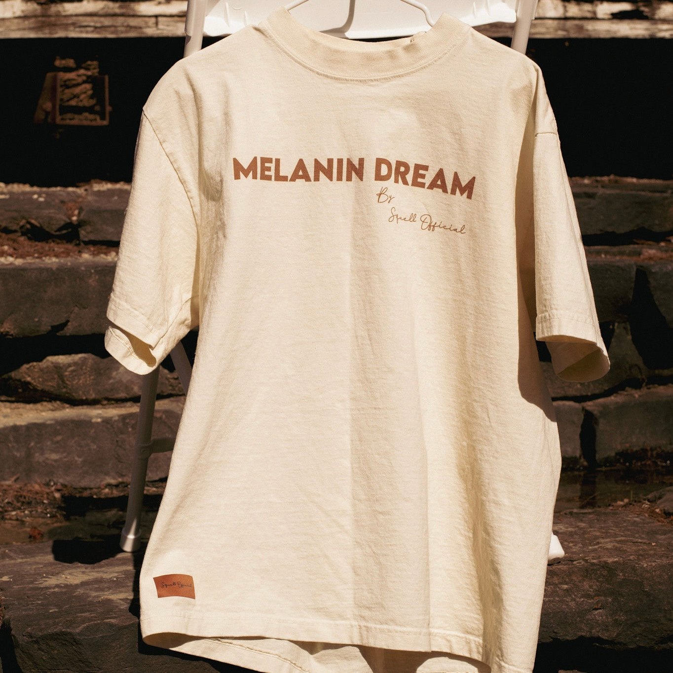 Melanin Dream Tee - DesignedBySquell - T-Shirt - 30206191661913216044IvorySMelanin Dream TeePrintify